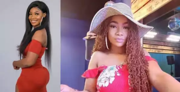 BBNaija: Tacha’s billboard gets destroyed in Imo State (video)